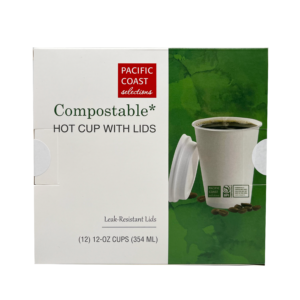 Pacific Coast Compostable Hot Cups & Lids