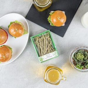 Restaurantware Bamboo and Wood Picks and Stir Sticks