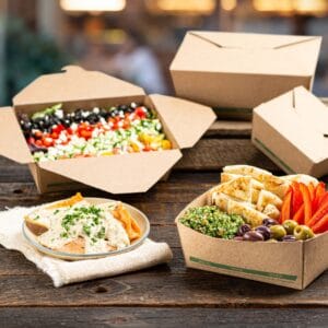 Sysco Earth Plus Compostable Paper Cartons